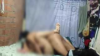 Stepdauther, Moaning with Her Dick Inside