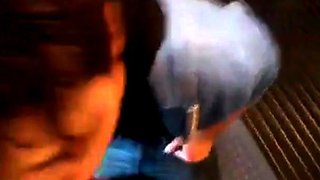 Outdoor Fun Blowjob and Cum Swallow