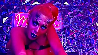 Busty Red Devil Seduction