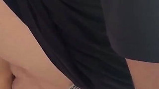 Amateur milf handcuffs her husband to dancing pole and drains his balls giving blowjob