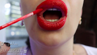 Cum to my big red seduction and big hookah smoke!