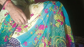 Sister-in-law's ass fucked brother-in-law's cock at night standing in doggy style Hindi audio