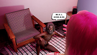 3D BBW MILF Korean Stripper Cheating with BBC