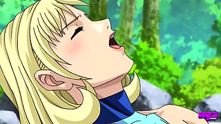 HENTAI PROS - Dominant Tennis Player And Busty Swimmer Ties Up Girls And Drains Every Cock In The Club