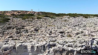 Spontaneous Fuck on the Side of the Road Hungry MILF Gives It Her All