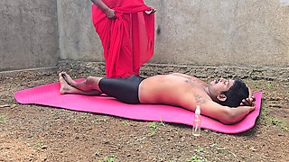 Indian Saree Cock Cleaning MILF Hard 69 Suck and Hard Fuck with Boss Big Dick