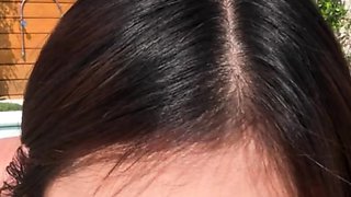 Rough Sloppy Blowjob with Asian Slut Nicole Doshi