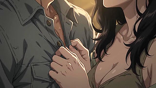 Too Close to Resist Forbidden Night in the Tent Hentai