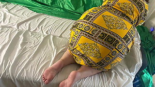 Married Wife Invites African Man for a Massage at Her House. BBC MILF