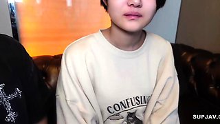 Cute Japanese Teen With Short Hair And Nice Body