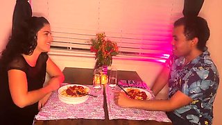 Brunette Loves Deep Throat and Squirting After Sexy Date