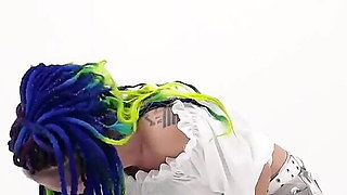 Sybian Try Out and Cock Sucking