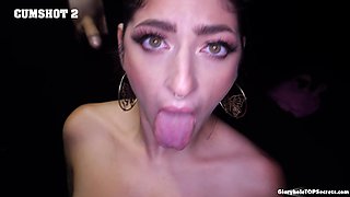 16 cumshots between you girls, that's crazy!