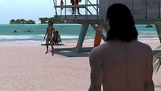 Paradise City by Twisted Arch - Cuck Cleaning Pussy After a Good Fucking, Beach Blowjob7