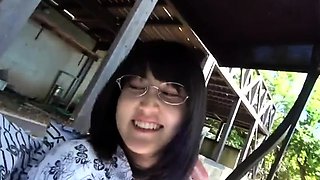 Outdoor Balcony Fingering and Hardcore Riding Fun