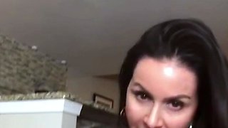 Big boobs milf masturbates with her dildo