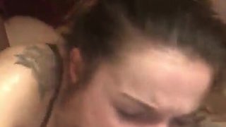 Notorious TikTok bi-atch pops on BIG BLACK COCK