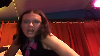 Mature Babes Double Stuffed in Sloppy Gangbang Orgy