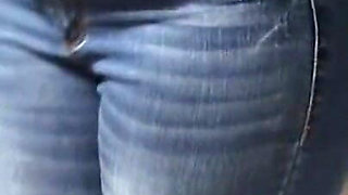 Indian Girl Piss Desperation in Jeans