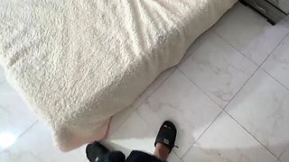 Stepsister Masturbating Loud - I Spy on Her and Catch Her in the Act