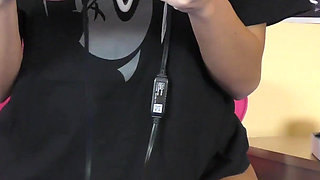 Amazing Brunette Relaxing with Her Friend