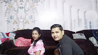 Threesome part 2. Husband's stepfather and husband fuck me together