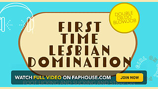 First Time Lesbian Domination Feet & Strap on Audio