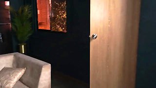 Stepmother takes advantage of her husband not noticing and ends up fucking her stepson
