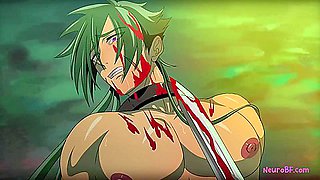 Nagi and the knight leave the goblin cave & sink into passionate forest sex (Happy END)