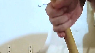 Yes Sir I Will Unstop Your Toilet but Watch What I Do with This Nasty Plundger