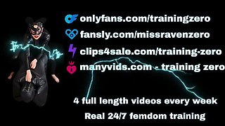 Stepmom Femdom Pegging Training Zero's Ass - Rough Strapon Fuck & BDSM Bondage - Homemade MILF Domination