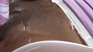 Kimmy Is Masturbating in White Pantyhose