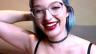 Hot Busty Webcam Chick Solo Masturbation