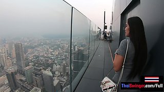 Bouncy caboose Japanese GIRLFRIEND day out and porking BEAU once back home