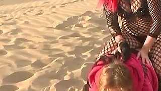 Lesbian Dunes Pony Riding Mega Extreme
