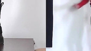 Mistress Tatjana Tramples for a Long Time but the Slave Will Not Have an Orgasm Pp