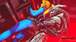 Samus Aran Vs Space Pirate