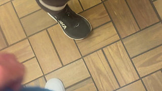 Waffle House POV Public Bathroom Fuck with Jasper and Nicole