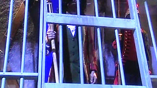 Blonde Seductress in Fetish Lingerie Experiences Intense Finger Orgasms