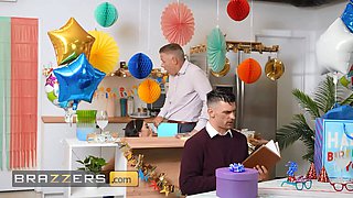 Brazzers - b-day fest turns into Chloe Surreal getting screwed in the ass by her boyfriend's brother