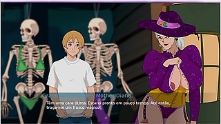 The Secret Of The House #54: Fucking The Hot Old Lady On Halloween