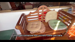 I Fuck My Wife's Stepdaughter at Home While She's Not Home, I Cum in Her Mouth. Homemade Mexican