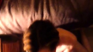 57-Year-Old MILF Gives Amazing Blowjob for a Facial