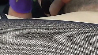Slapping a Hairy Pussy with Nettles