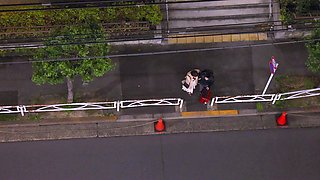 Huge Japan blowjob and handjob POV orgy with a cumshot