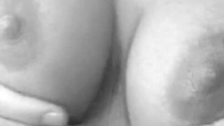 Classic Cute Teen Yulia Black Lingerie Finger and Dildo Masturbation