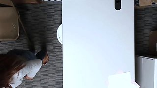 Incredible ebony Sarah Banks banged hard interracialy