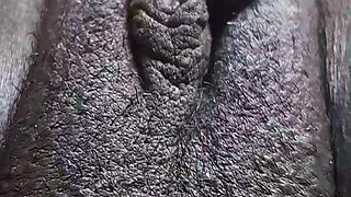 German natural dirty fat pussy teasing closely on camera