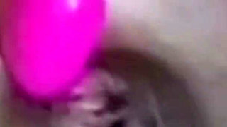Tremendous of Mature Spanish Woman with Big Clitoris Masturbating