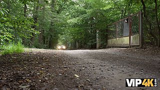 Vip4k. sneaky daddy fucked a female right in his vegetable garden
